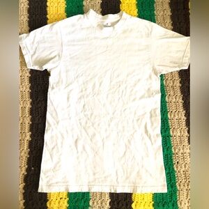 Stafford Plain White T-shirt mens Small
